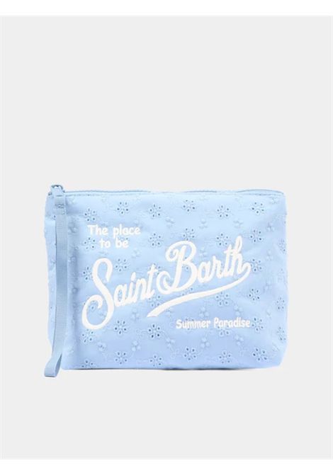 Pochette Maxi in Sangallo SAINT BARTH | ALI0052 ALINE SANGALLO L00549L COTTON MINI FLOWERS EMB